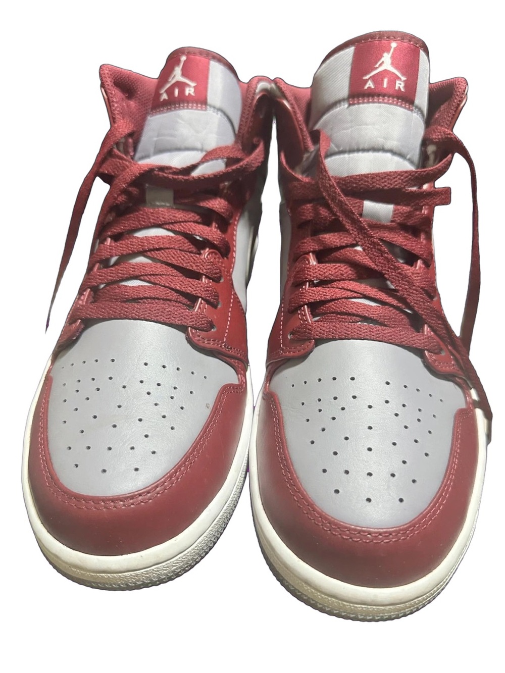 Air Jordan 1 Mid 'Cherrywood Red'